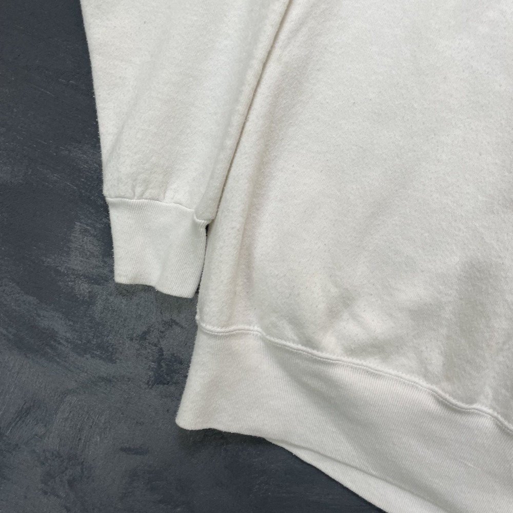 Vintage english cocker Spaniel sweatshirt mens XL White 1990s dogs - Picture 5 of 13